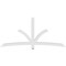Ekena Millwork Davenport Architectural Grade PVC Gable Bracket, 96"W x 44"H x 4"D x 4"F, 11/12 Pitch GBP096X44X0404DAV00 - alternate 4